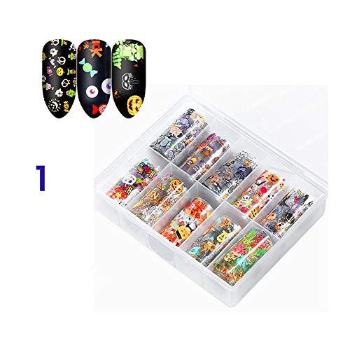 Holiday Nail Art Transfer Foils Stickers Decals V90888