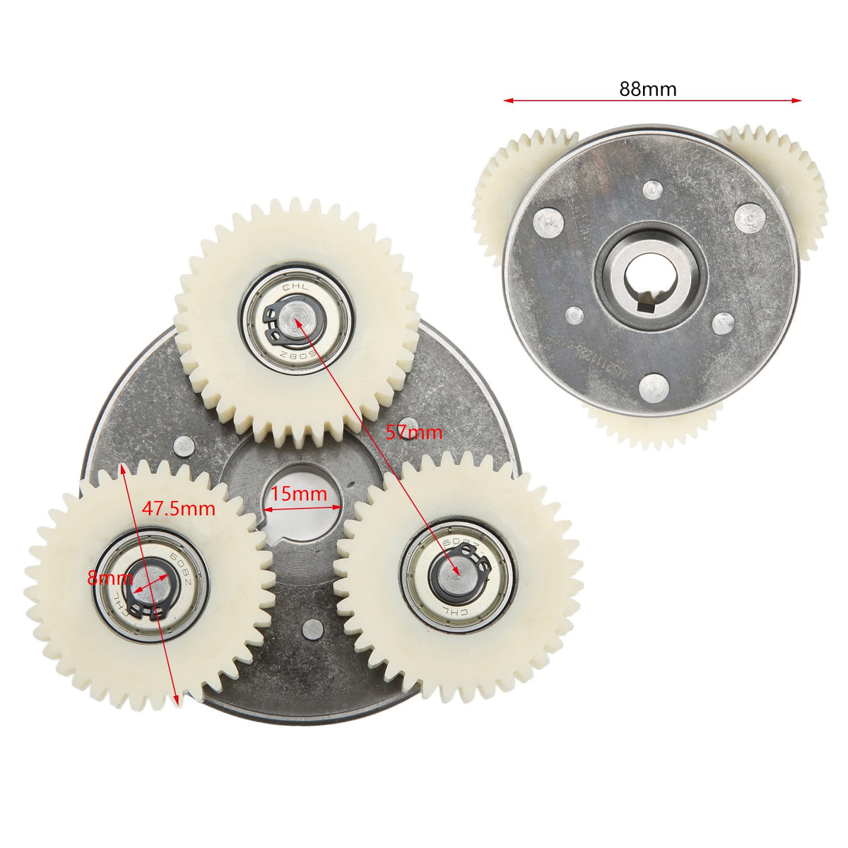 36T Planetary Nylon Gears for Bafang Electric Bicycle 500W-750W X439324
