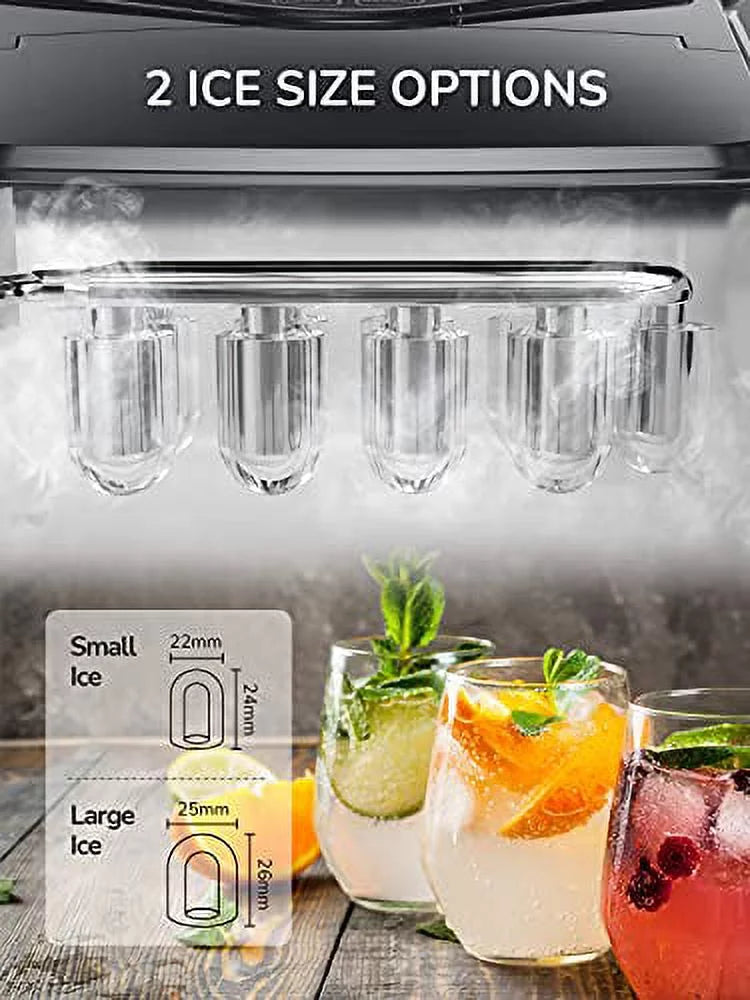 Countertop Portable Ice Maker Machine Self-Cleaning Q73676