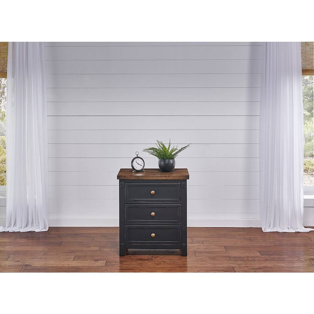 Black Nightstand U7881