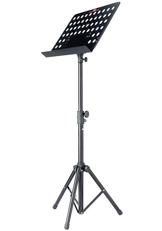 Black Vented Music Stand T977