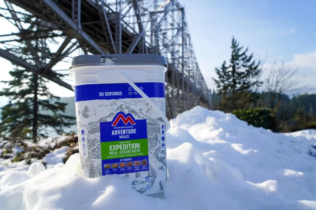 Freeze Dried Backpacking & Camping Food 30 Servings 2 Buckets G352