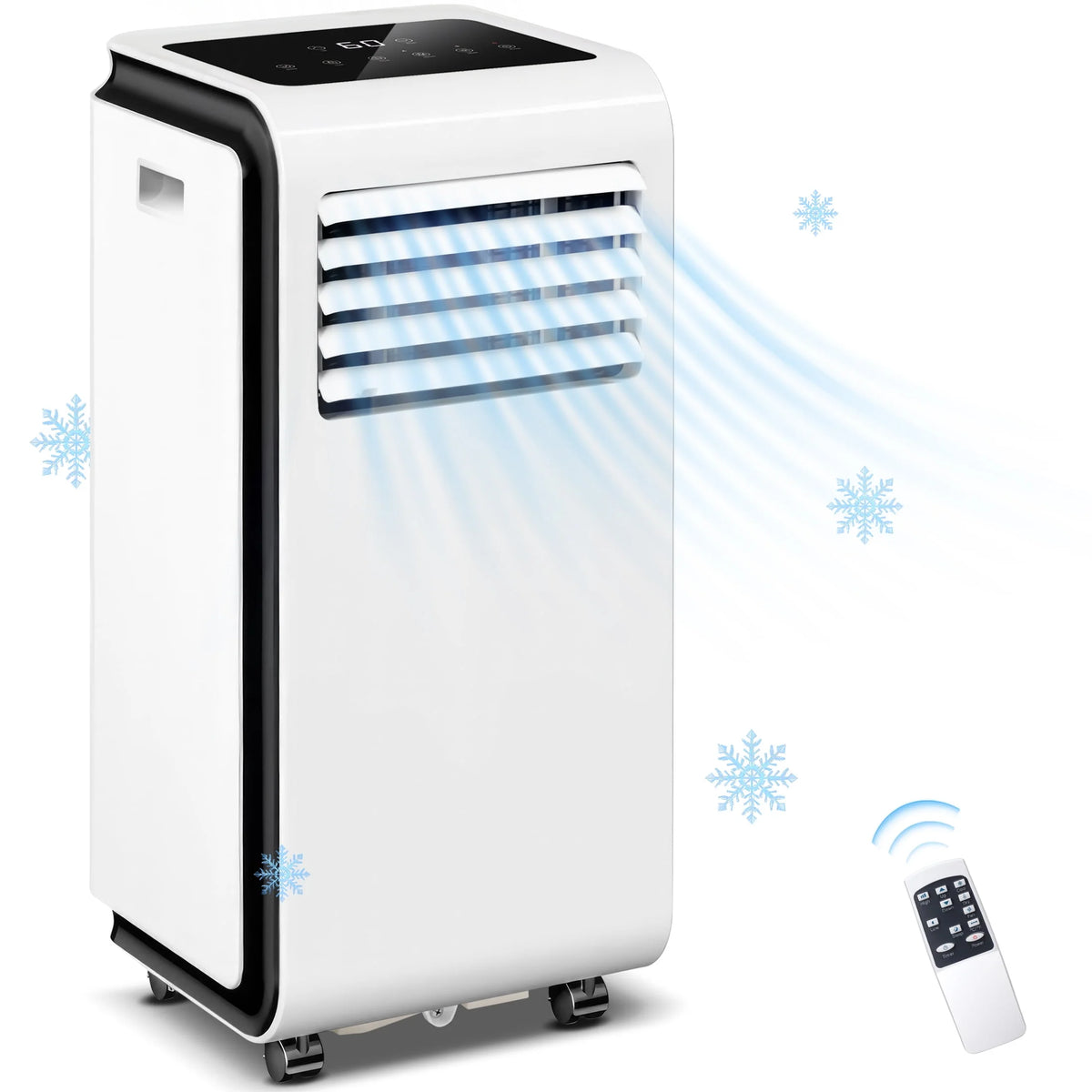 5,000 BTU Portable Air Conditioner Dehumidifier Fan I538