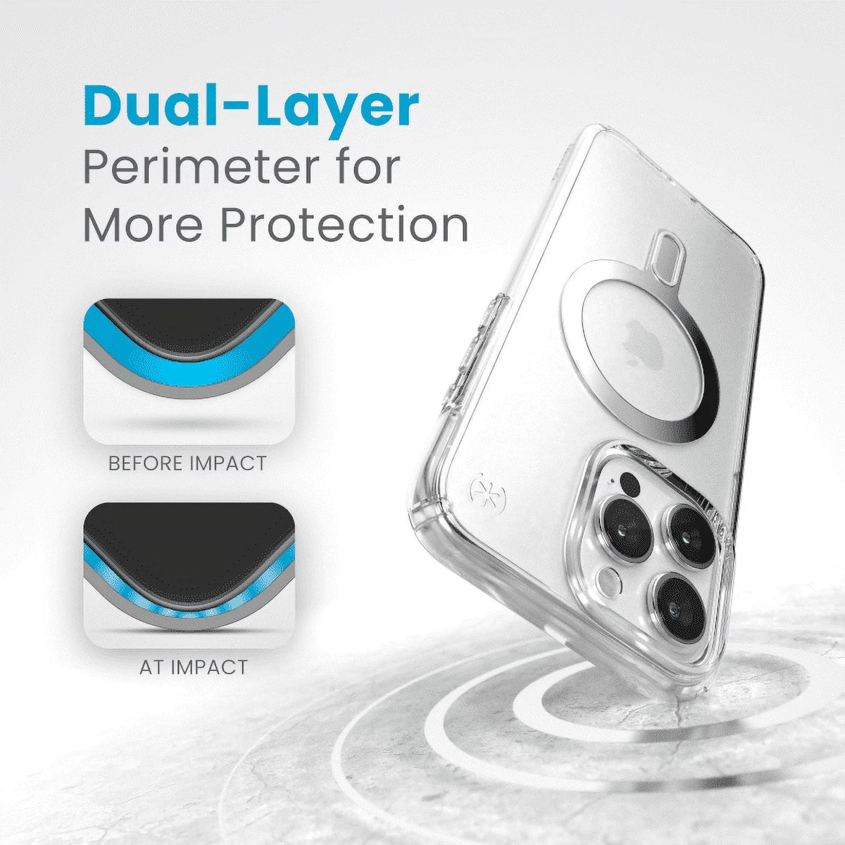 Clear MagSafe iPhone 15 Pro Max Case I5310