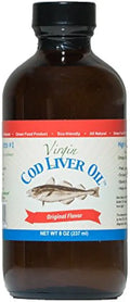 Wild Caught Cod Liver Oil 8 Fl oz High in Vitamin D Omega 3 DHA/EPA Q432812