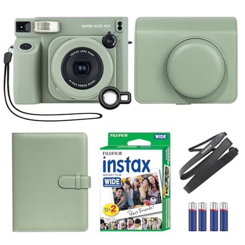 Green Instant Camera with Accessory Bundle Z1690
