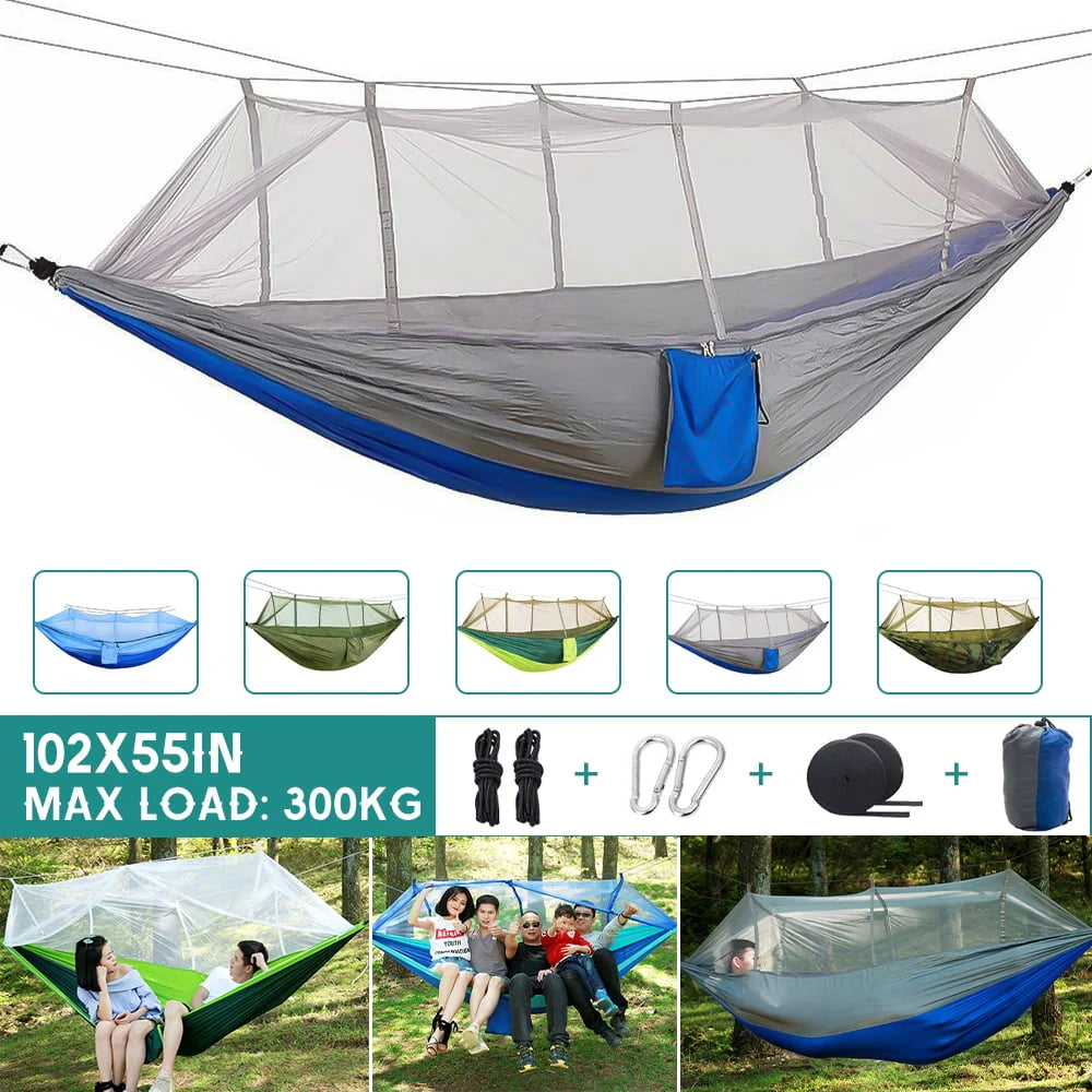 Camping Hammock with Mosquito Net 210T Nylon R28715
