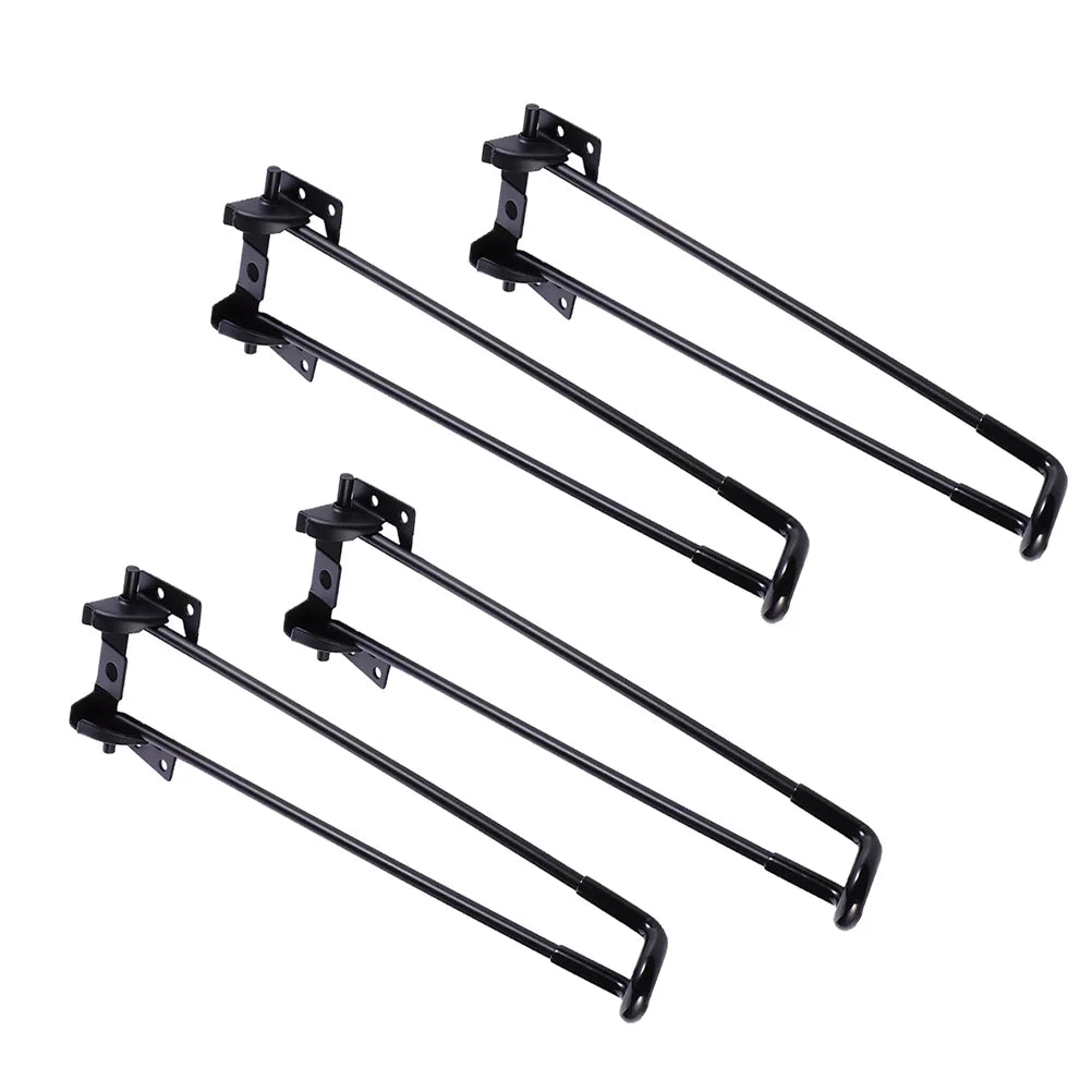 Black Folding Table Legs B48600