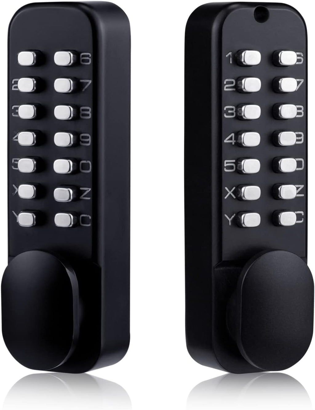 Black Keyless Entry Door Lock with Keypad Deadbolt R42987