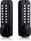 Black Keyless Entry Door Lock with Keypad Deadbolt R42987