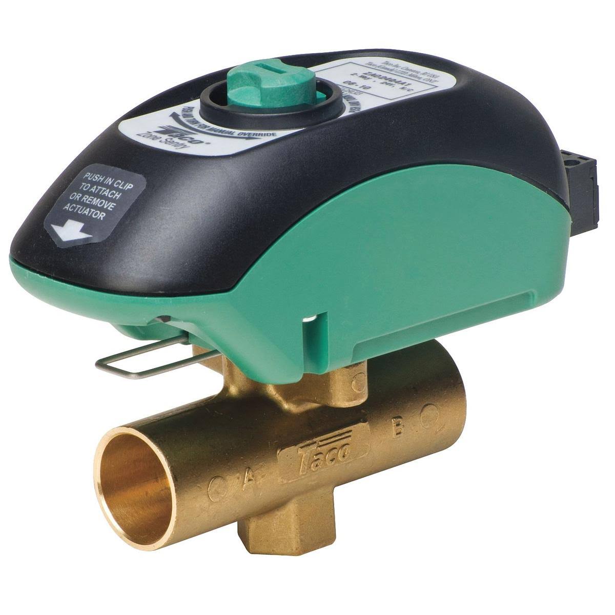 Zone Valve, 2 Way, NO, 3/4 in Sweat Y784948