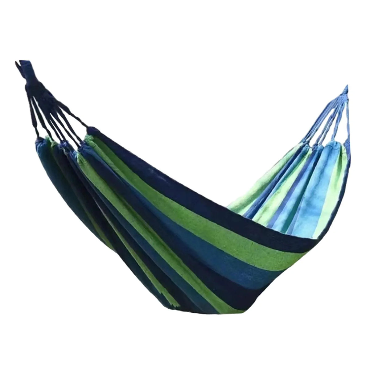 Blue Canvas Camping Hammock 190x80cm S21872