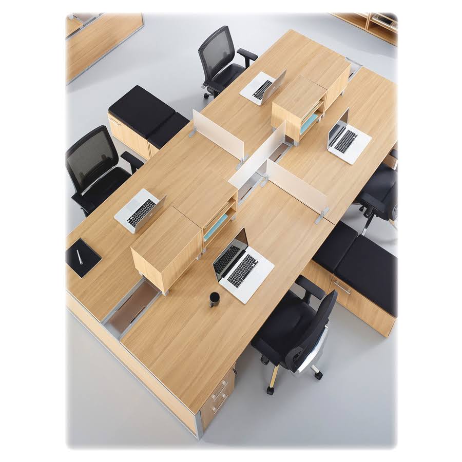 Latte Laminate Desk Ensemble W459451
