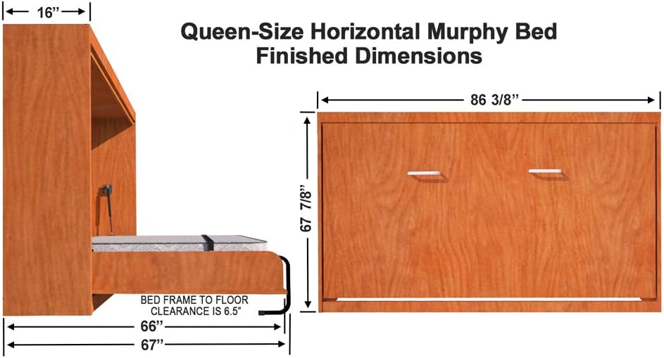 Twin Size Murphy Bed Hardware Kit Z607101