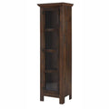 Narrow Cabinet Glass Door - Walnut Y516874