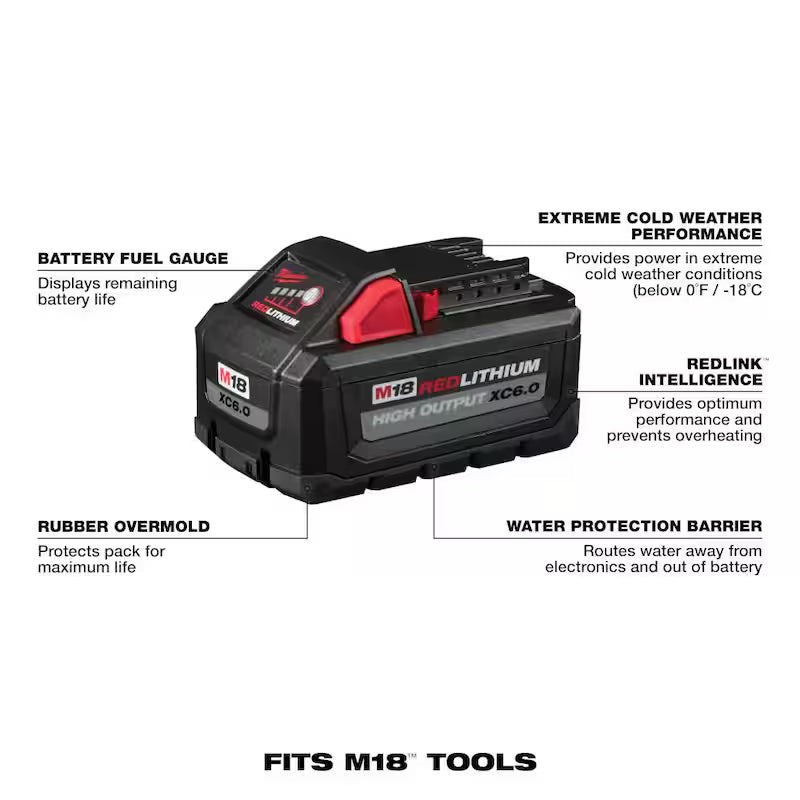18V Cordless Brushless Oscillating Multi-Tool Kit with 6.0ah Battery U9682