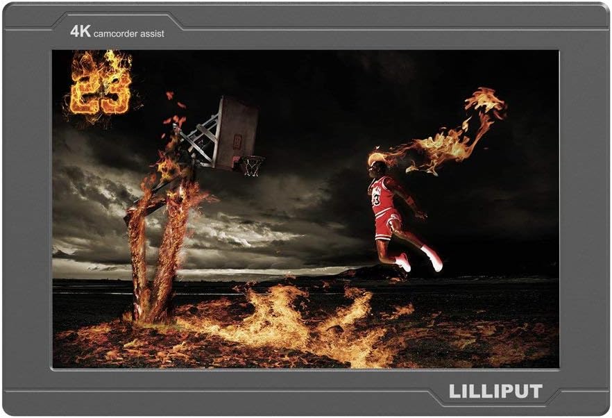 7 inch Metal Full HD 1920x1200 4K HDMI 3G-SDI On Camera Field Monitor D4013