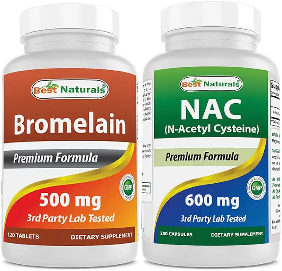 Bromelain 500 mg & NAC 600 mg O2650