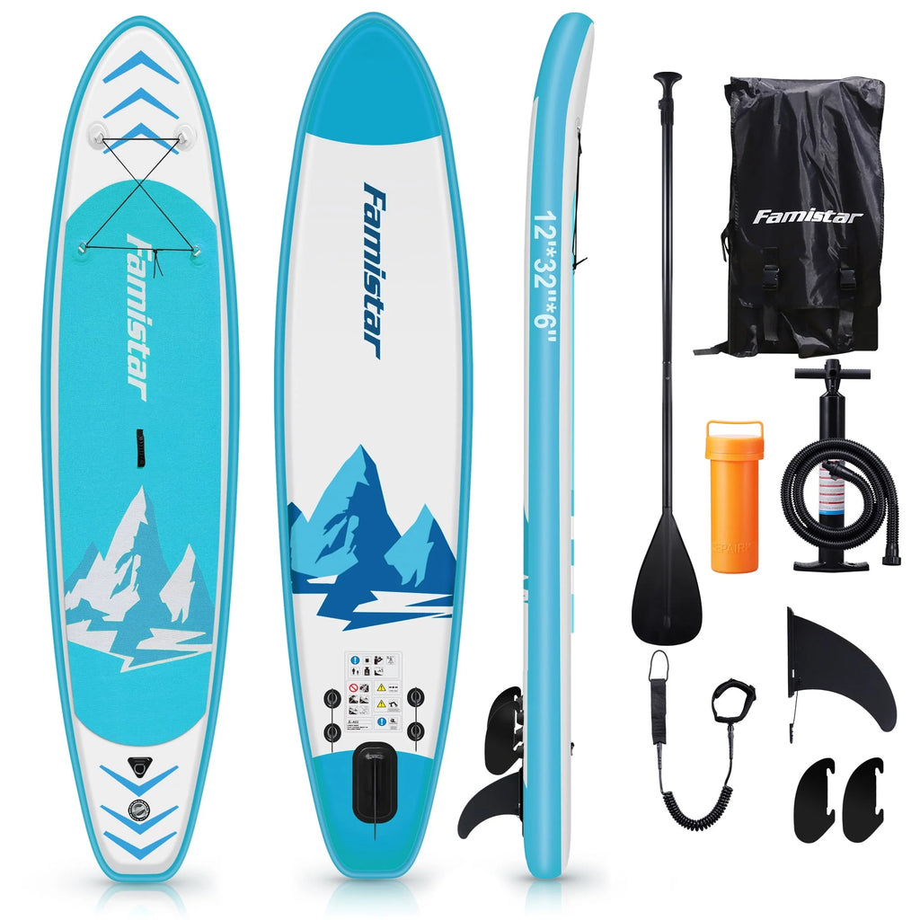 10' Inflatable Stand Up Paddle Board Non-Slip Deck S624991