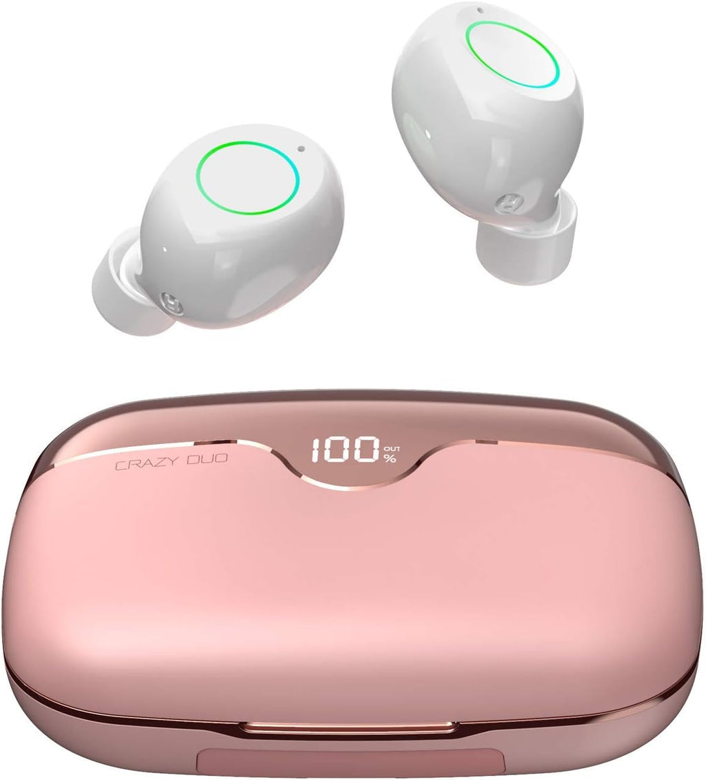 4500mAh Portable Charger USB C Battery Pack, 2500mAh Wireless Earbuds, Power Bank, Pack of 2 G6825