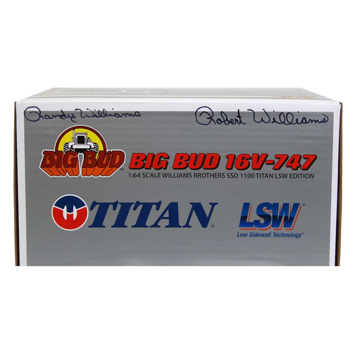 1/64 High Detail Big Bud 16V-747 Silver Series Detroit 1100 HP Titan LSW Goodyear Tire Edition W171980