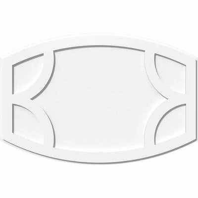 36 inch x 24 inch x 19 1/2 inch x 1 inch PVC Ceiling Medallion Q246553