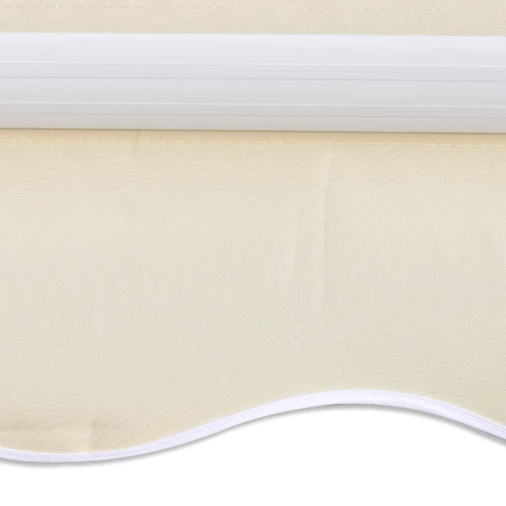 Folding Awning Manual Operated 118.1" Cream L54757