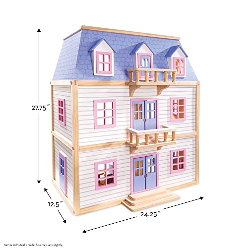 Wooden Multi-Level Dollhouse P54315