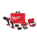 18-V Li-Ion Brushless Cordless Hammer Drill/Impact Driver Combo Kit (2-Tool) with Bi-Metal Hole Saw Set (11-Piece) D909370
