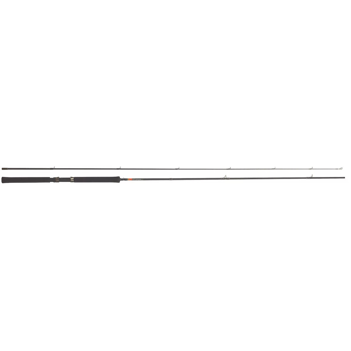 Graphite Fishing Pole, 12ft, 2 Pieces, Black R42051