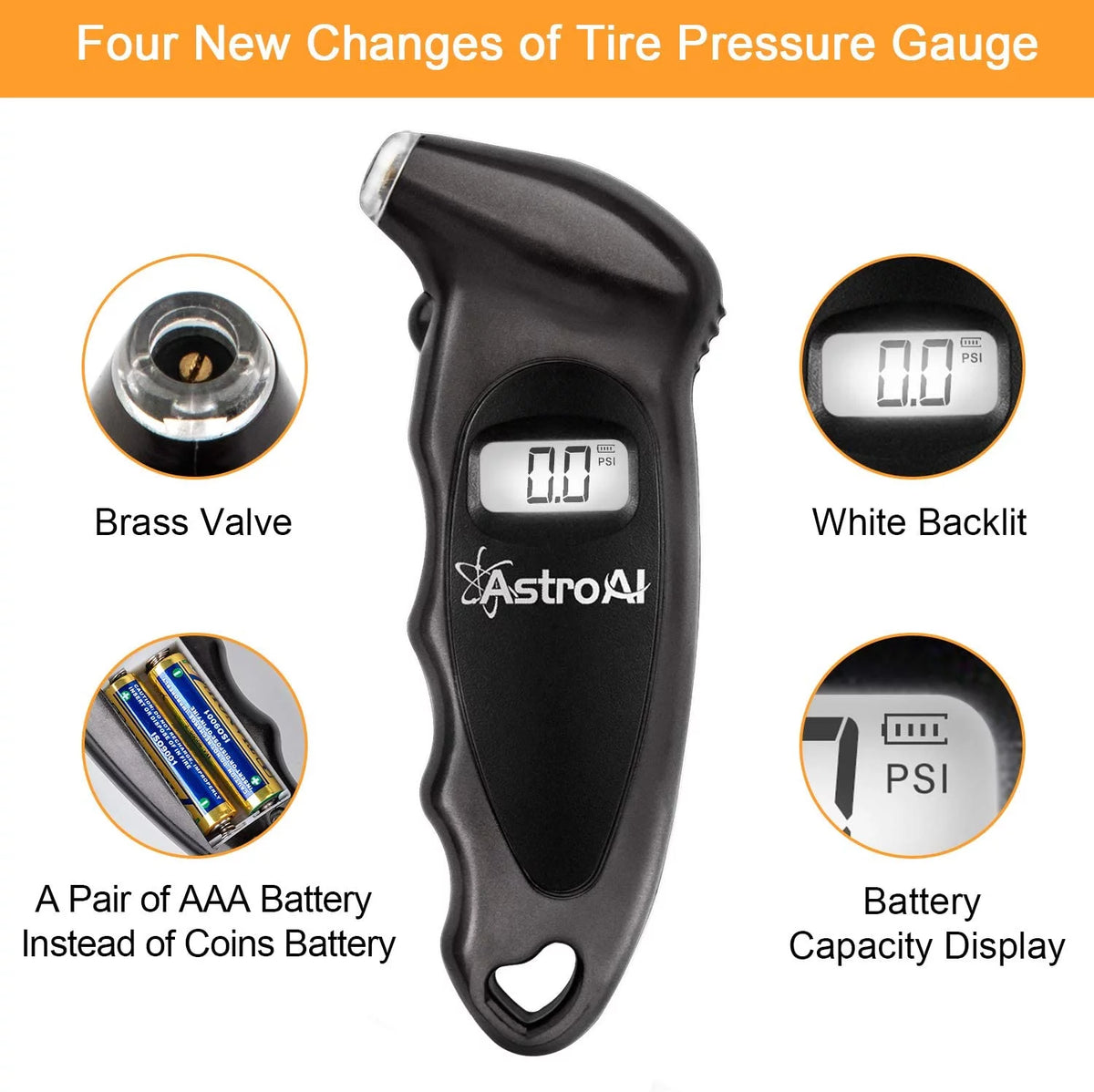 150 PSI Digital Tire Pressure Gauge K8011