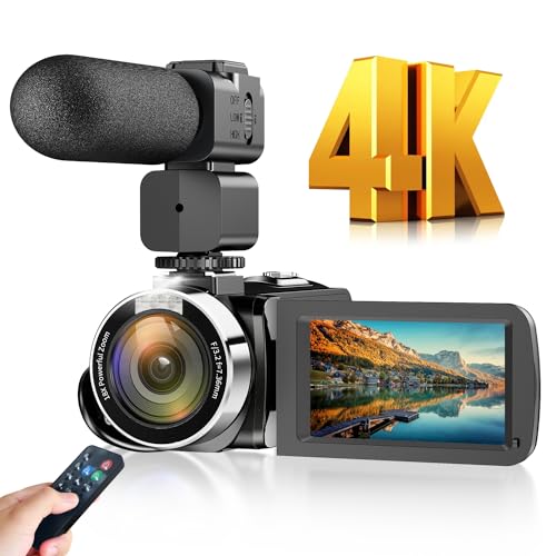 4K 48MP Video Camera with 18X Zoom B6250