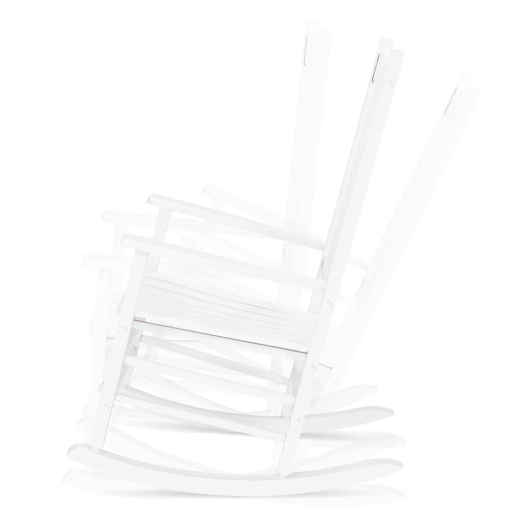 White Wood Rocking Chair C570713