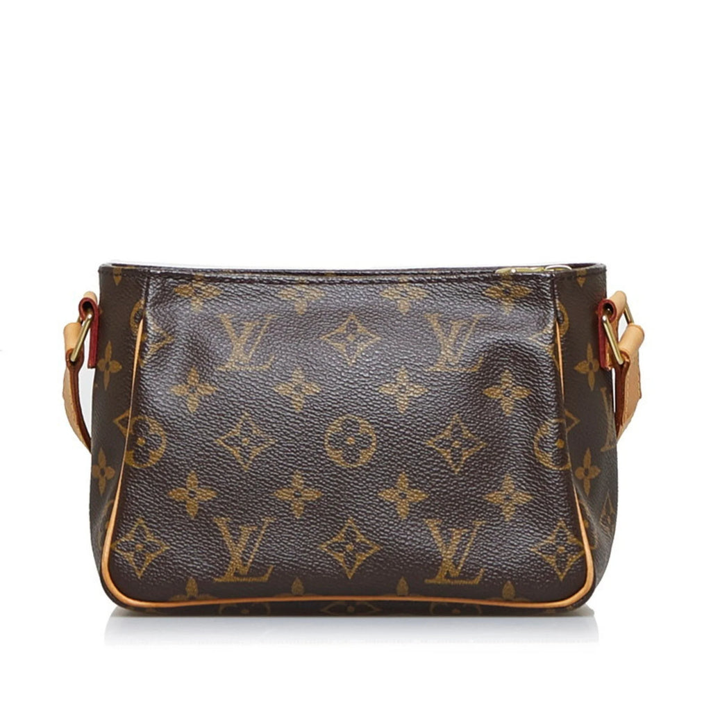 Pre-Owned Brown PVC Leather Shoulder Bag O67067