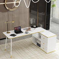 55.1" Corner Computer Desk V206