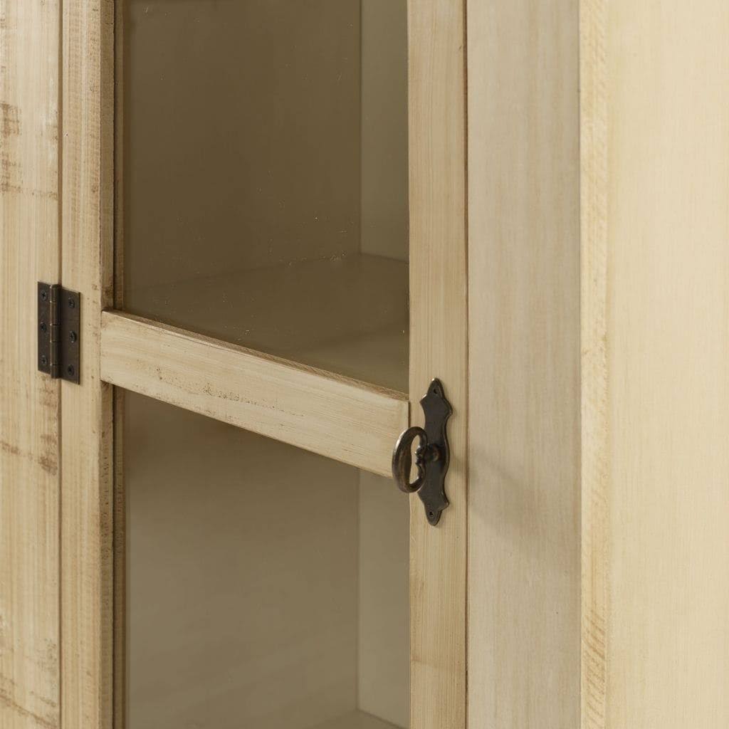 Narrow Cabinet Glass Door - Walnut Y516874
