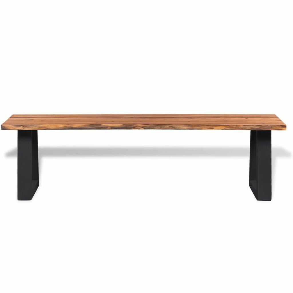 Solid Acacia Wood Bench Z9998