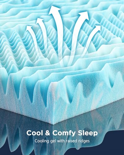 3 Inch 7-Zone Queen Memory Foam Mattress Topper G3799