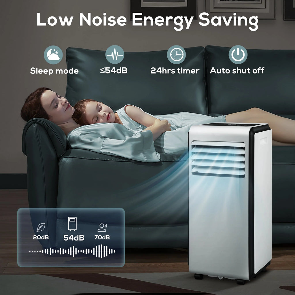 5,000 BTU Portable Air Conditioner Dehumidifier Fan I538