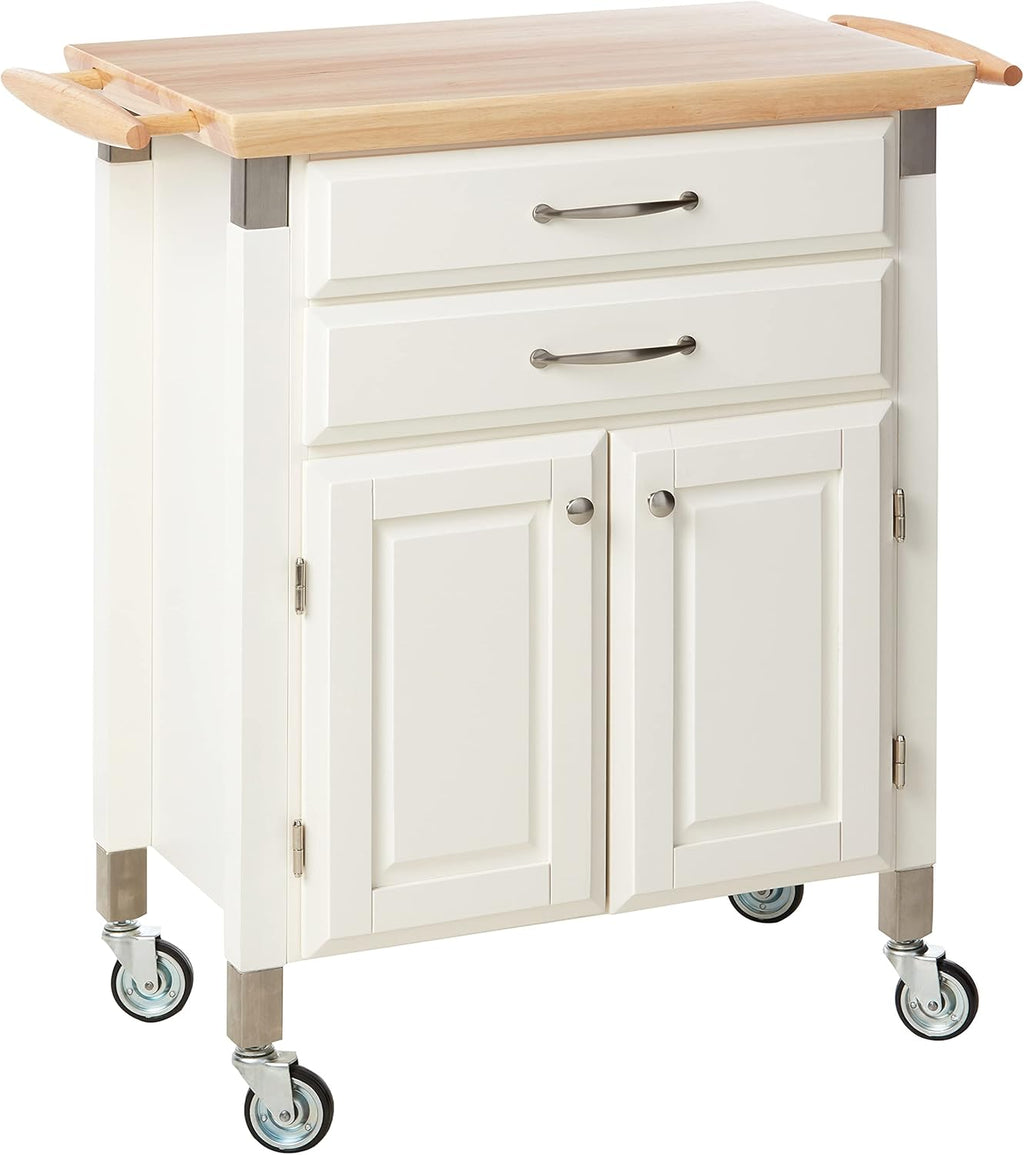 White Prep & Serve Cart U763730