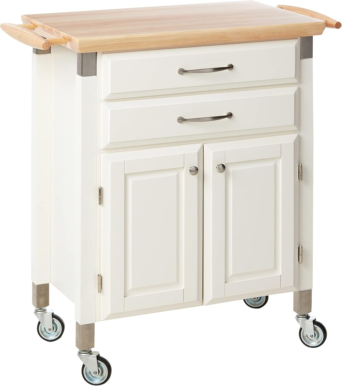 White Prep & Serve Cart U763730