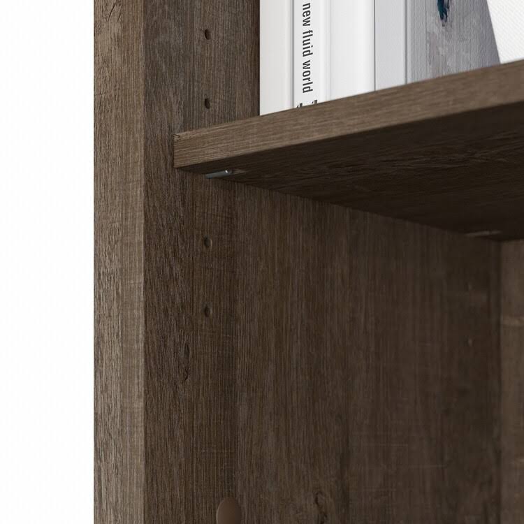 Brown Bathroom Storage Cabinet with Doors W584