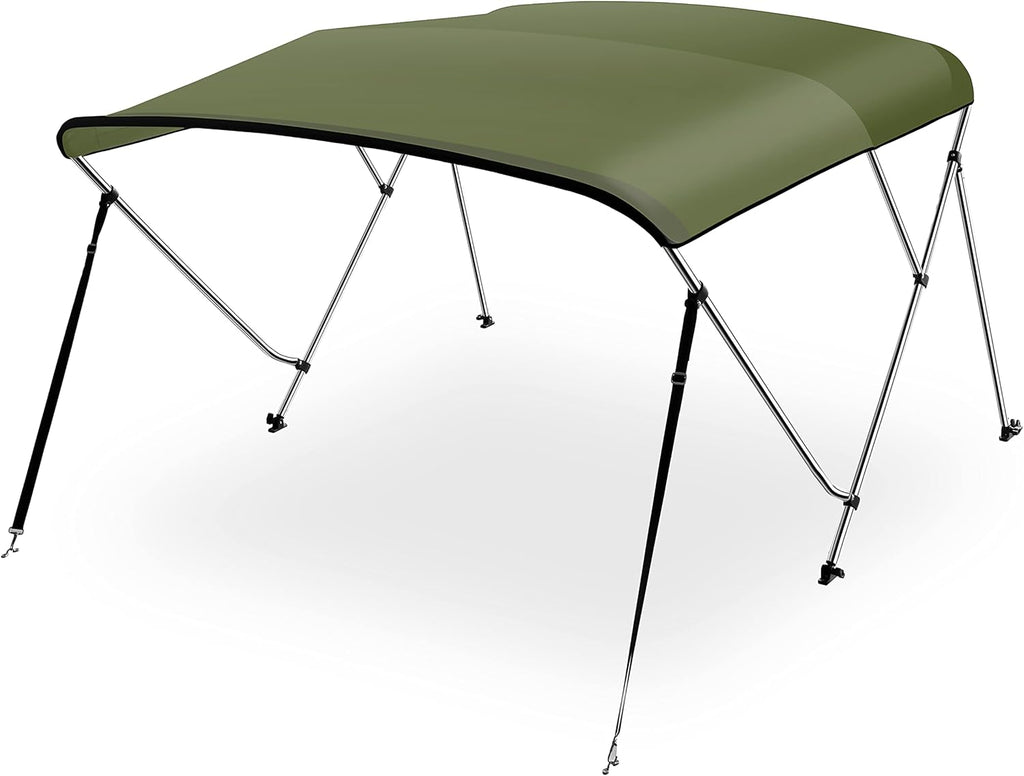 Royal Blue 4 Bow Bimini Top Boat Canopy with Storage Boot K963