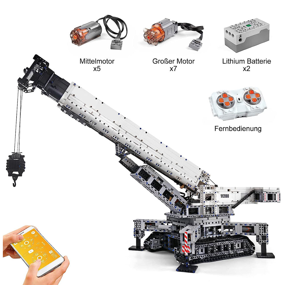 Technical Car Toys Crane Building Block Q2944