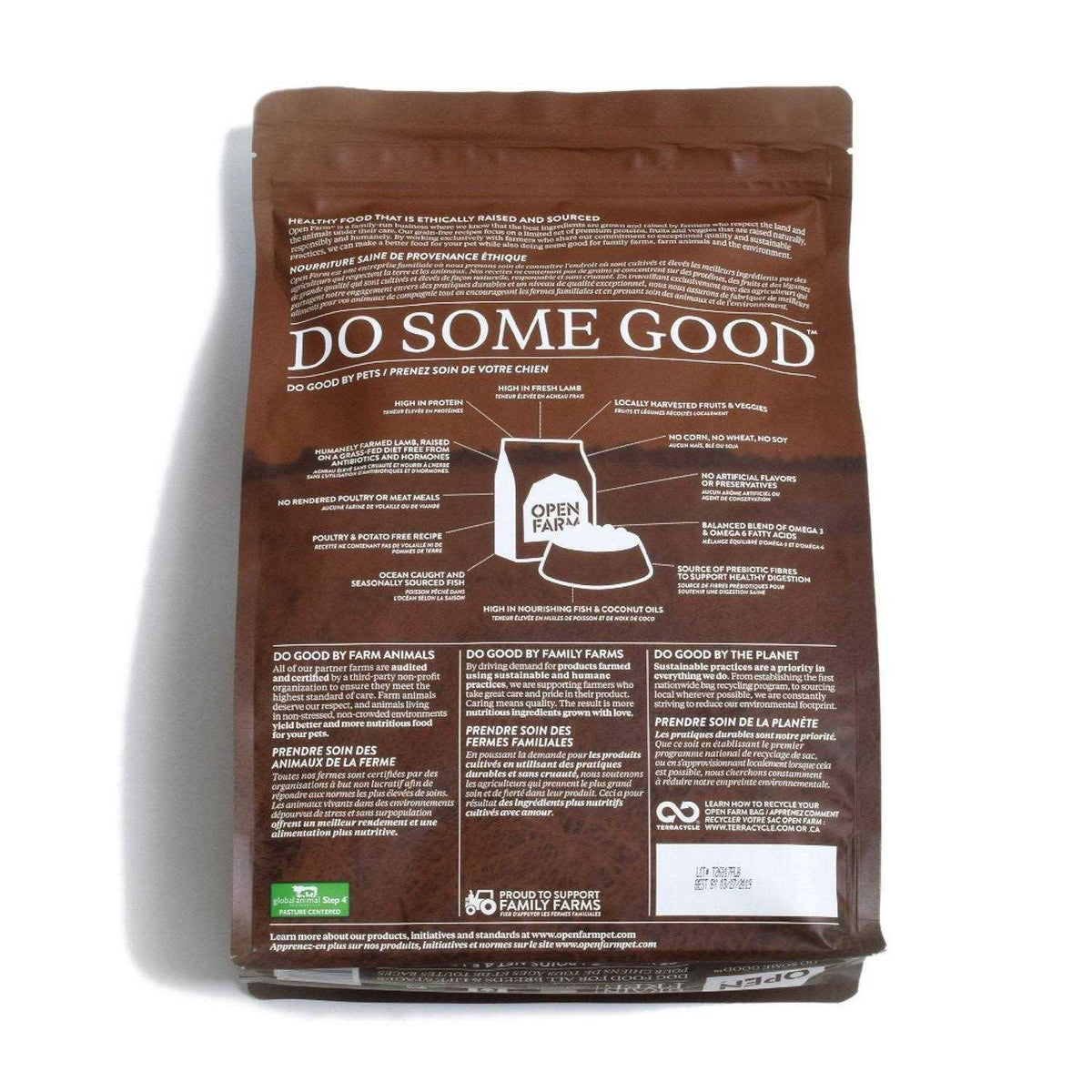 Grain-Free Pasture Raised Lamb Dry Dog Food H9168