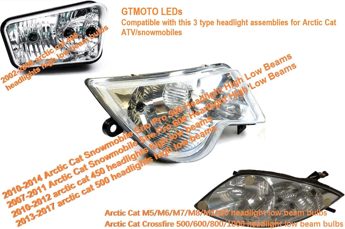 6000K LED Headlight Bulbs, 2-Pack W488838