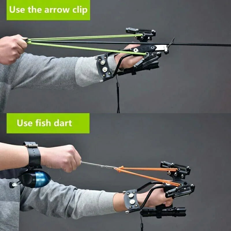Outdoor Hunting SlingShot Catapult Fishing S58639