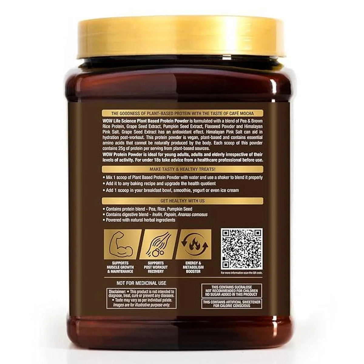 Plant Based Protein Powder Café Mocha 500g R97355