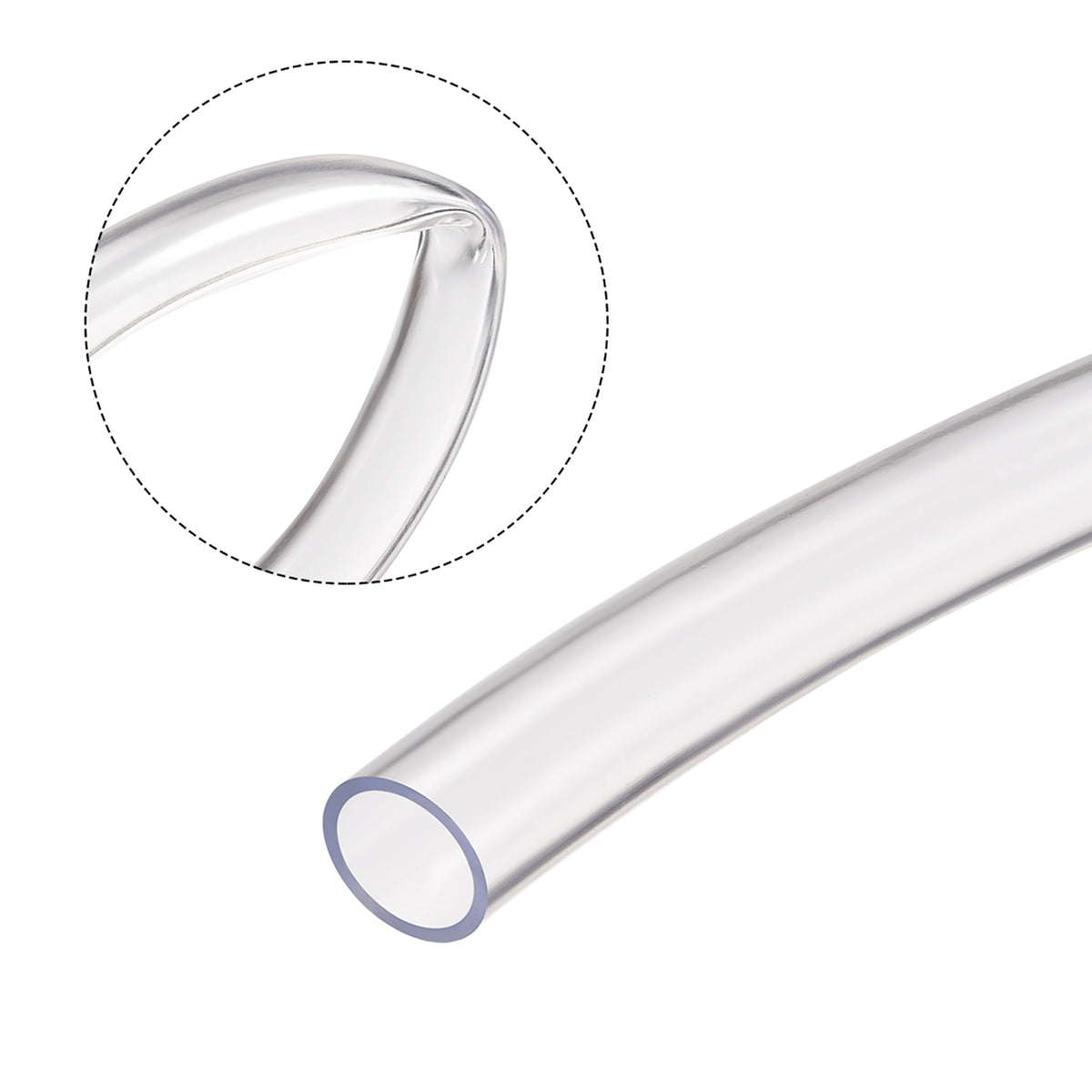 PVC Clear Vinyl Tubing 5/8-inch ID x 13/16-inch OD, 4 Meters F3060