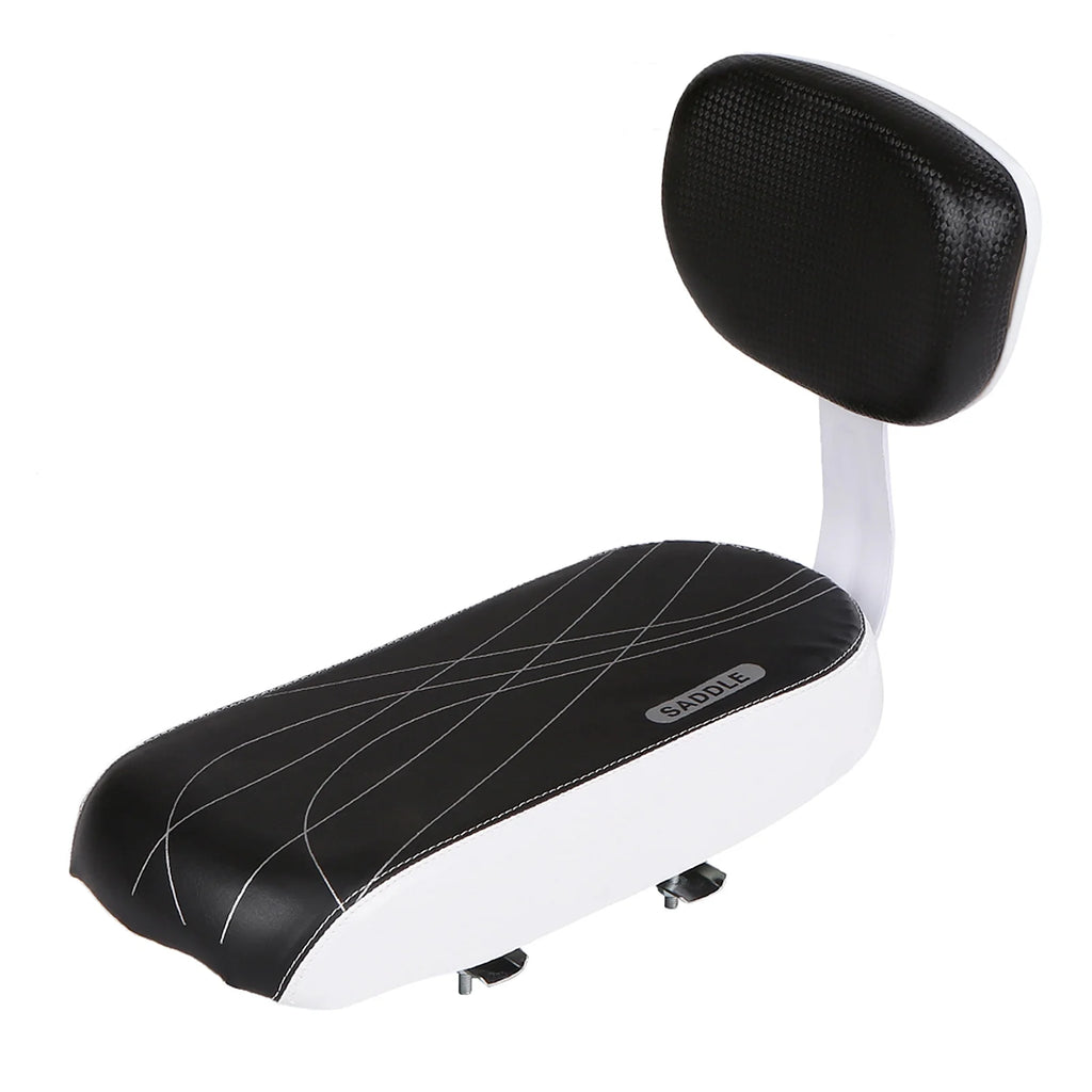 Soft Cushion Rear Bike Seat in PU Leather with Backrest M283293